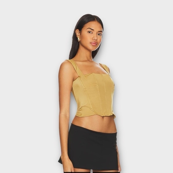 Free People X HAH Knock Out Top in Shroom - Picture 4 of 7